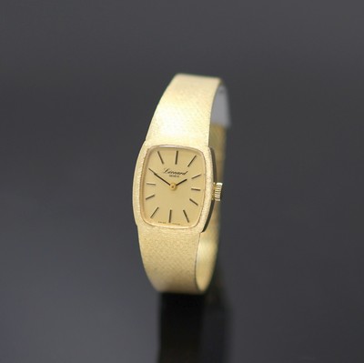 Image LEONARD 14k yellow gold ladies wristwatch, manual winding, Switzerland around 1965, two- ...
