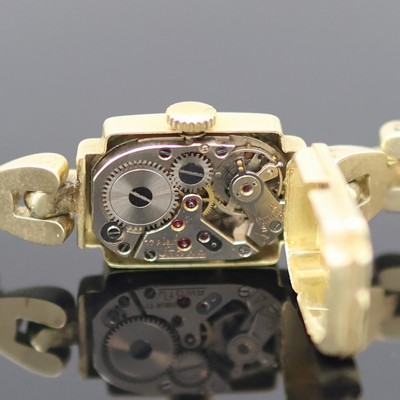27136669e - STOWA Damenarmbanduhr in GG 585/000, Handaufzug, Deutschland / Schweiz um 1965, ...