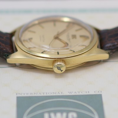 27136670c - IWC Yacht-Club Herrenarmbanduhr in GG 750/000 Referenz 811 A, Automatik, Boden verschr., ...