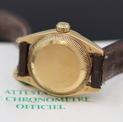 27136672d - ROLEX Datejust Damenarmbanduhr in GG 750/000 Referenz 69178, LC 100, Automatik, ...