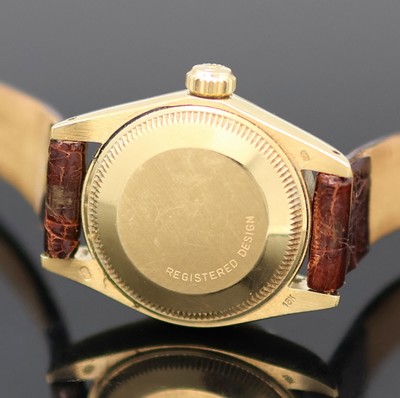 27136673d - ROLEX Oyster Perpetual Datejust Damenarmbanduhr in GG 750/000 Referenz 6917, Schweiz um ...