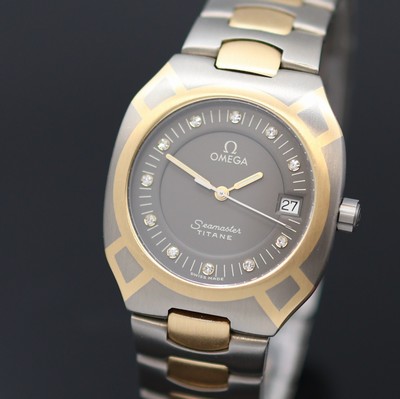 27136691a - OMEGA Herrenarmbanduhr Seamaster Polaris Referenz 3961100/3961121, quarz, ...