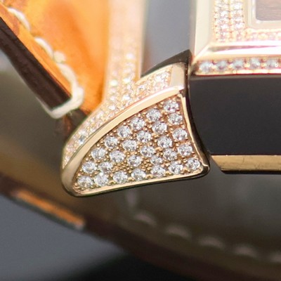 27136813d - DE GRISOGONO Instrumento N°Uno diamantbesetzte Herrenarmbanduhr in RoseG 750/000 und ...