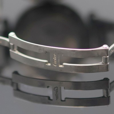 27136816e - CARTIER Pasha Armbandchronograph Referenz 2113, Schweiz um 1995, Automatik, beids. ...