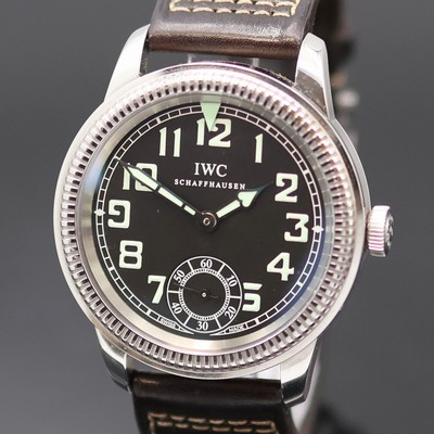 27136817a - IWC Fliegeruhr Referenz IW3254, Schweiz um 2010, Handaufzug, beids. vergl. Edelstahlgeh. ...