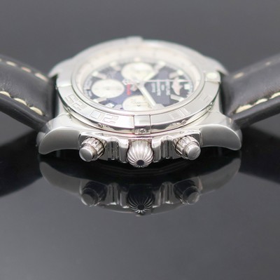 27136818c - BREITLING Chronomat Armbandchronograph Referenz AB0110, Schweiz um 2010, Automatik, ...