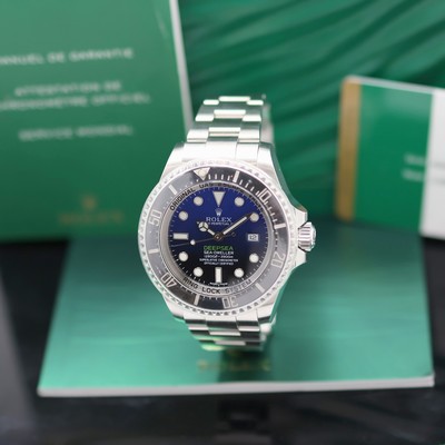 Image ROLEX Oyster Perpetual Date Sea-Dweller Deepsea Herrenarmbanduhr Referenz 116660, ...