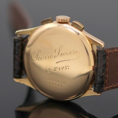 27136834d - UNIVERSAL GENEVE Compax Schaltradchronograph in Rosegold 750/000 Referenz 12278 mit der ...