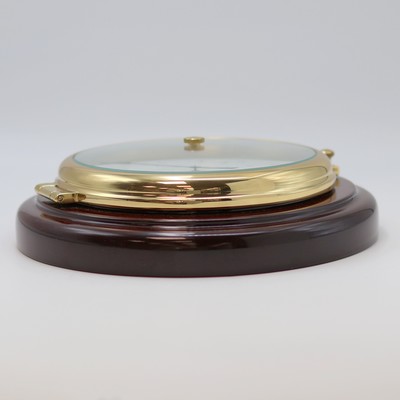 27136843d - WEMPE Set bestehend aus Schiffswanduhr und Barometer, Deutschland um 2000, quarz- ...