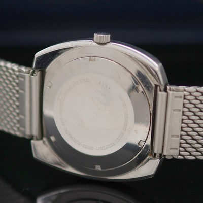 27136883d - BUCHERER Armbandchronometer in Edelstahl, Schweiz um 1970, Automatik, Boden verschr., ...
