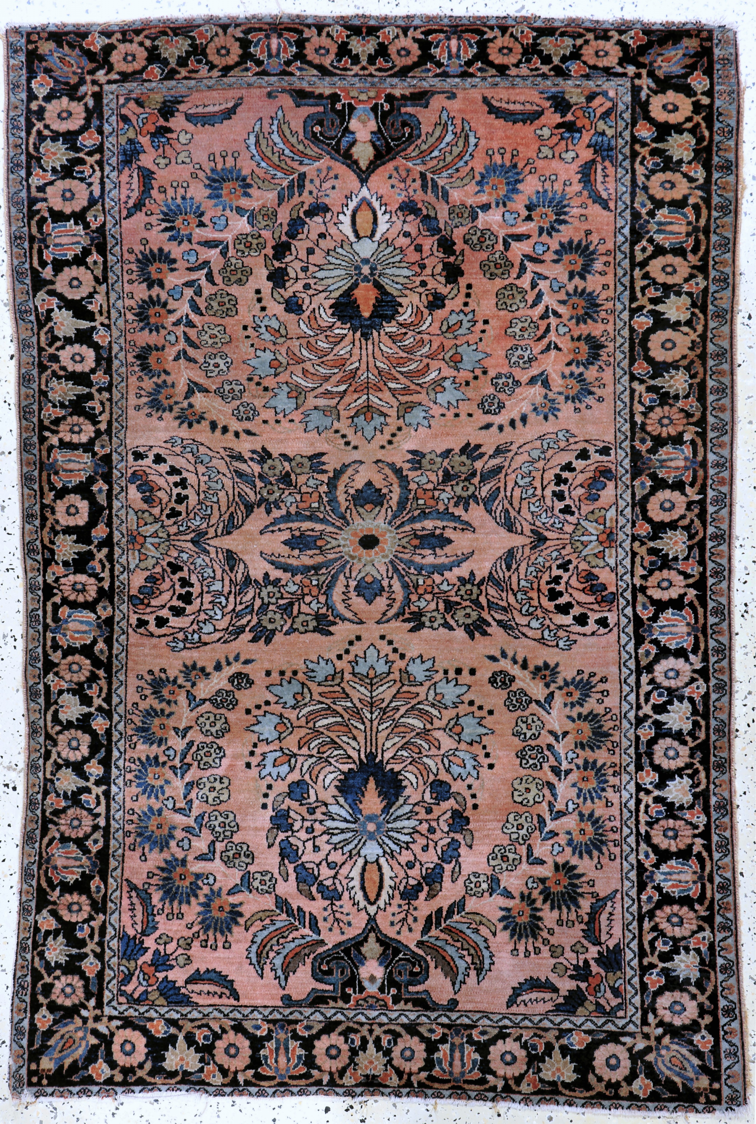 Image 27137676 - Us Re-Import Sarogh antik, Persien, um 1900, Wolle auf Baumwolle, ca. 190 x 130 cm, ...