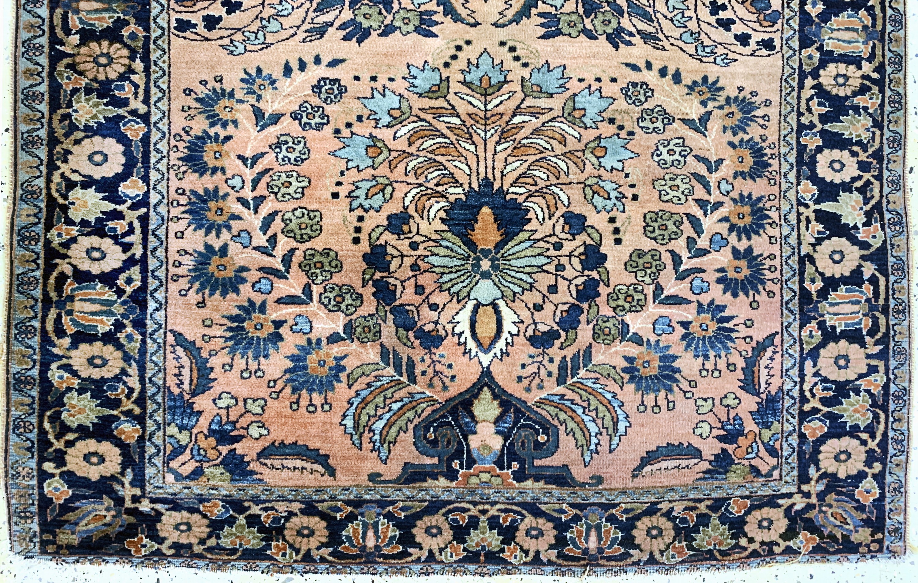 Detail c: Us Re-Import Sarogh antik, Persien, um 1900, Wolle auf Baumwolle, ca. 190 x 130 cm, EHZ: 3
