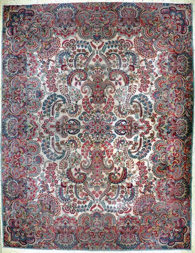 Image Kerman´Lawar´fein, Persien, Anfang 20.Jhd, Wolle auf Baumwolle, ca. 355 x 272 cm, EHZ: ...