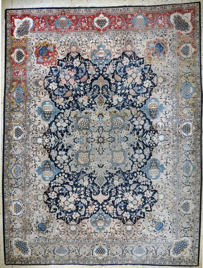 Image Täbriz alt, Persien, Anfang 20.Jhd, Wolle auf Baumwolle, ca. 385 x 297 cm, EHZ: ...