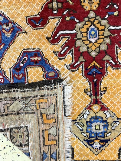 27137647d - ´Karabagh´Kazak antik, Kaukasus, um 1900, Wolle auf Wolle, ca. 400 x 115 cm, EHZ: 4 ...