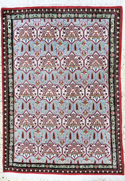 Image Gholtogh, Persien, Ende 20.Jhd, Wolle auf Baumwolle, ca. 170 x 125 cm, EHZ: 2 ...