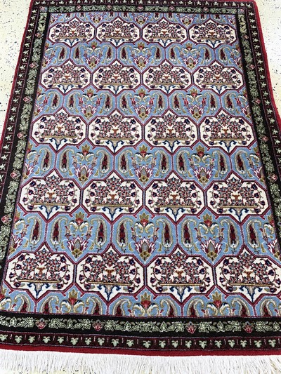 27137648c - Gholtogh, Persien, Ende 20.Jhd, Wolle auf Baumwolle, ca. 170 x 125 cm, EHZ: 2 ...