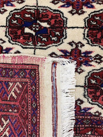27137649e - Torkmen, Persien, Mitte 20.Jhd, Wolle auf Baumwolle, ca. 205 x 130 cm, EHZ: 2 ...