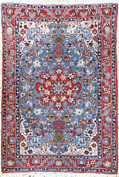 Image Najafabad, Persien, Mitte 20.Jhd, Wolle aufBaumwolle, ca. 153 x 107 cm, EHZ: 3 ...