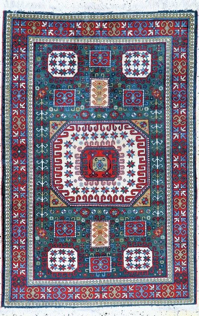 Image Eriwan alt, Armenien, Mitte 20.Jhd, Wolle auf Baumwolle, ca. 180 x 120 cm, EHZ: 2 ...