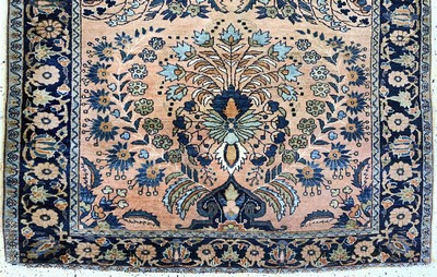 27137676c - Us Re-Import Sarogh antik, Persien, um 1900, Wolle auf Baumwolle, ca. 190 x 130 cm, ...
