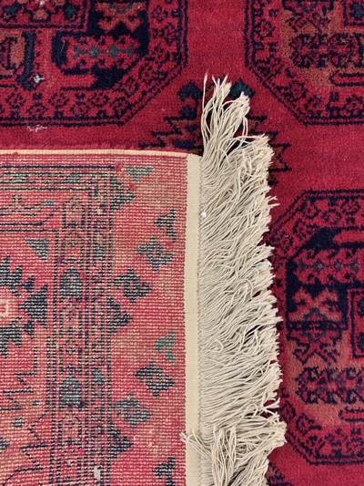 27137692d - Buchara, Maschinell gewebt, Ende 20.Jhd, Wolle auf Baumwolle, ca. 180 x 122 cm, EHZ: 2 ...