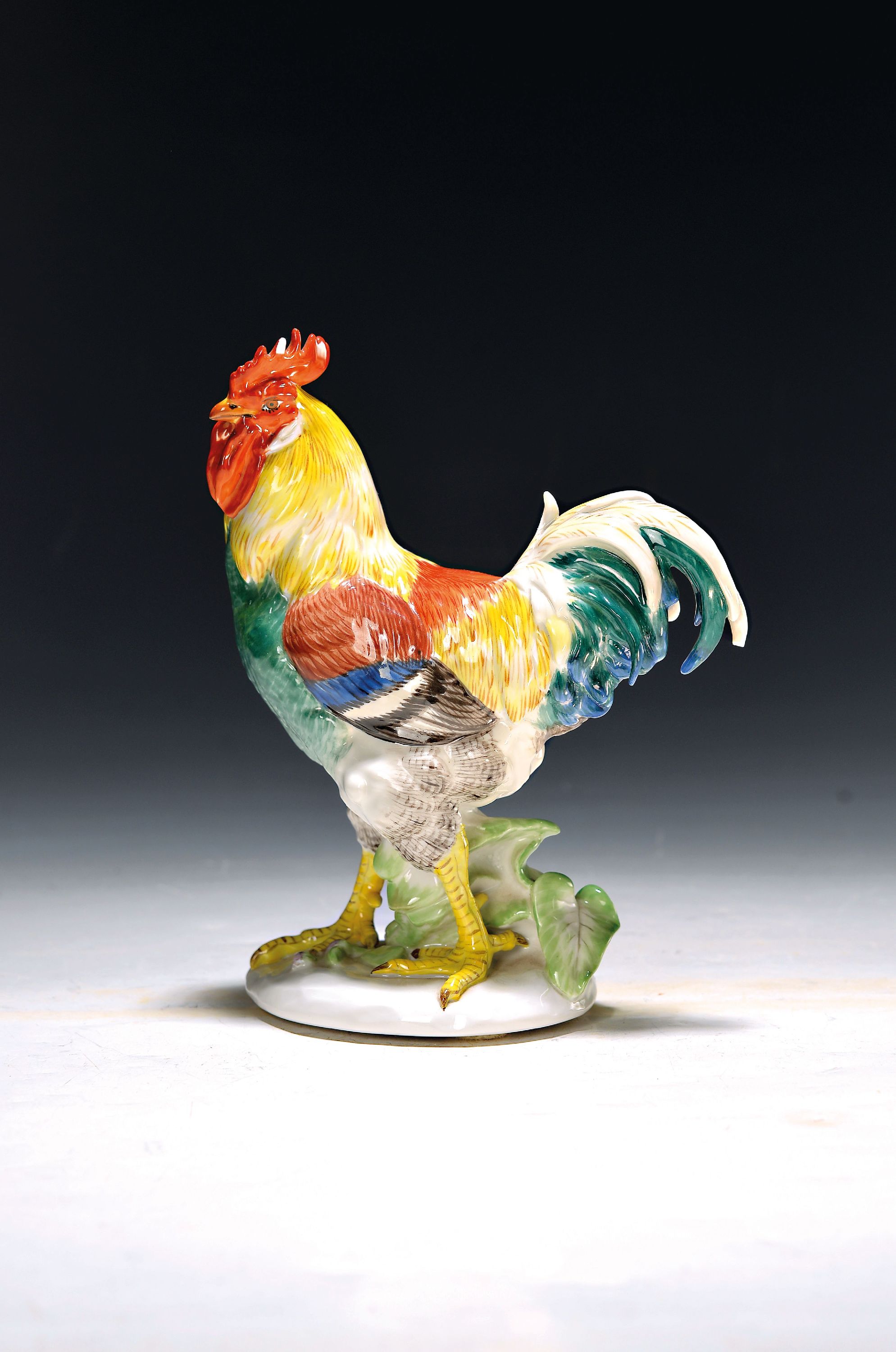 Image 27137829 - Porzellanfigur, ´Hahn´, Meissen, Entwurf Erich Hösel von 1909, Ausformung 1988, ...