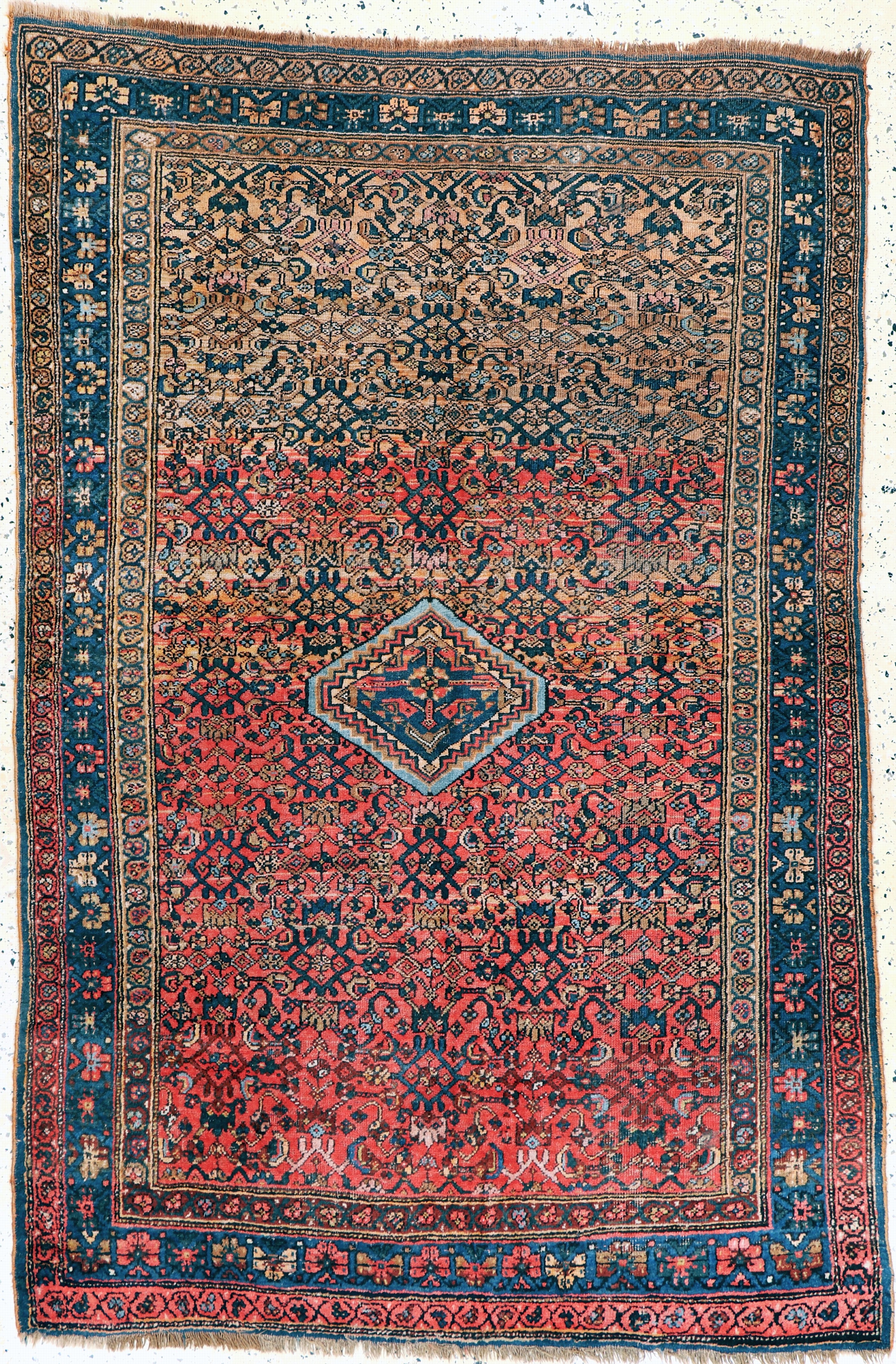 Image 27138260 - Bidjar antik, Persien, 19.Jhd, Wolle auf Wolle, ca. 200 x 135 cm, EHZ: 3 Schätzpreis: ...