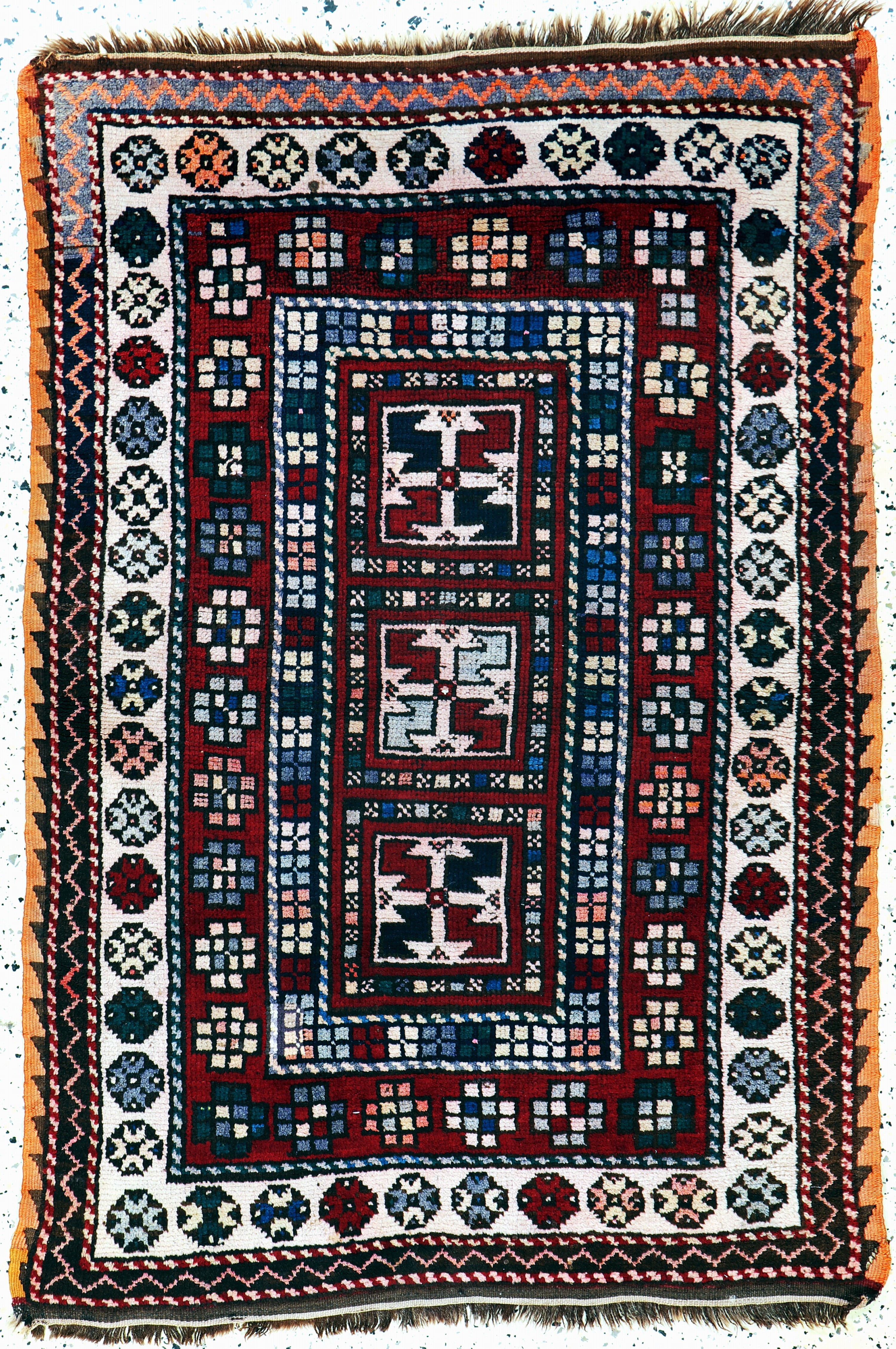 Image 27138264 - Bergama alt, Türkei, Anfang 20.Jhd, Wolle auf Wolle, ca. 140 x 100 cm, EHZ: ...