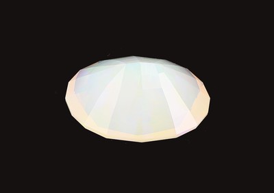 27138237a - Loser Opal, ca. 22.10 ct, ovalfacett., schönesFarbspiel Schätzpreis: 1500, - EUR
