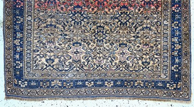 27138260c - Bidjar antik, Persien, 19.Jhd, Wolle auf Wolle, ca. 200 x 135 cm, EHZ: 3 Schätzpreis: ...