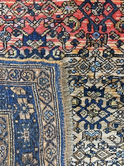 27138260e - Bidjar antik, Persien, 19.Jhd, Wolle auf Wolle, ca. 200 x 135 cm, EHZ: 3 Schätzpreis: ...