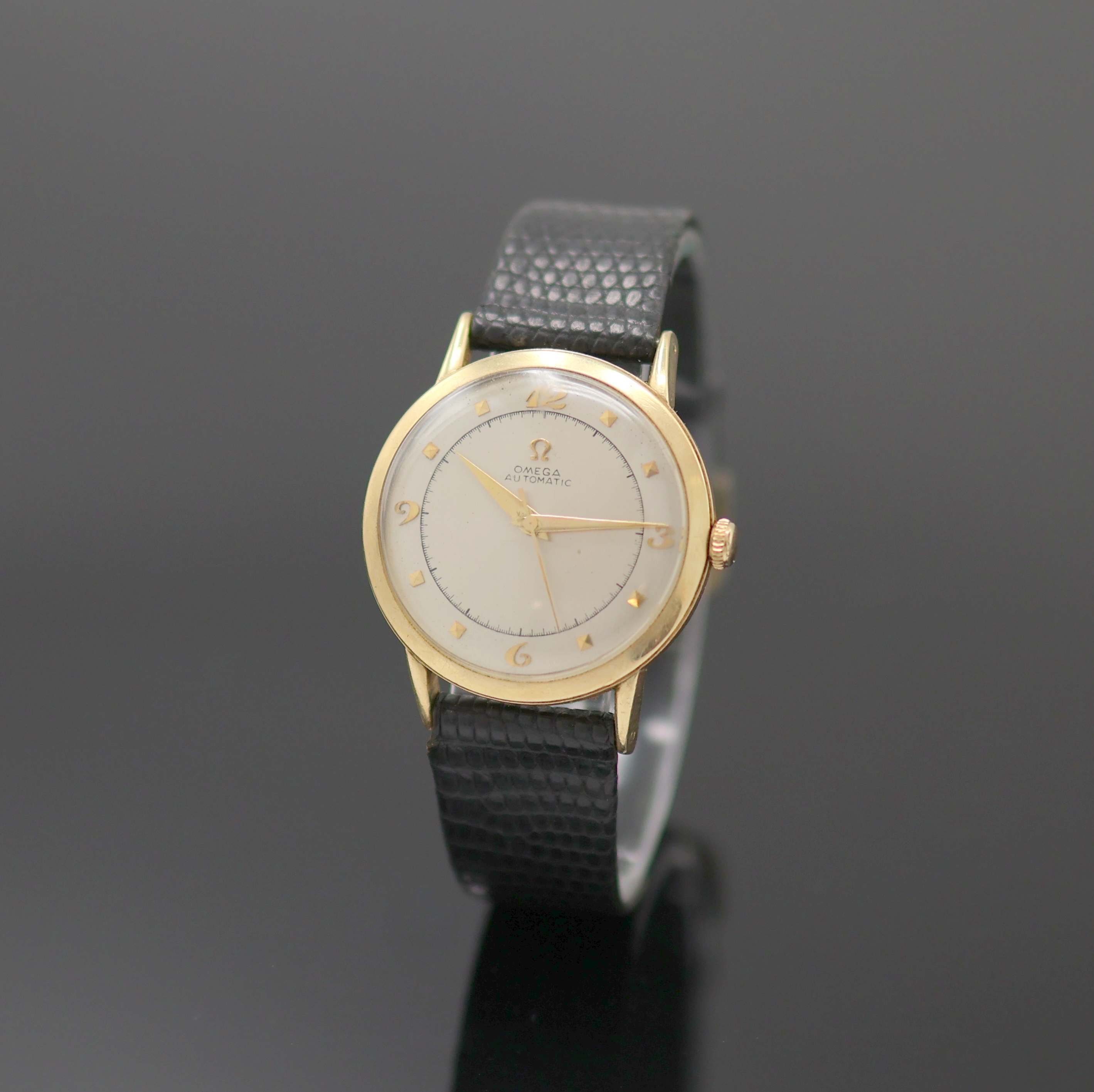Image 27138491 - OMEGA Armbanduhr in GG 585/000 für den amerikanischen Markt, Schweiz/USA um 1951, ...