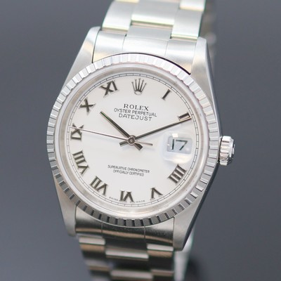 27138426a - ROLEX Oyster Perpetual Datejust Armbanduhr Referenz 16200, Automatik, Chronometer der ...