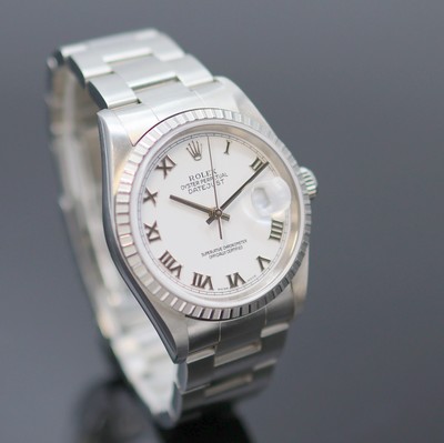 27138426b - ROLEX Oyster Perpetual Datejust Armbanduhr Referenz 16200, Automatik, Chronometer der ...