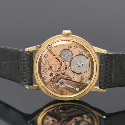 27138491d - OMEGA Armbanduhr in GG 585/000 für den amerikanischen Markt, Schweiz/USA um 1951, ...