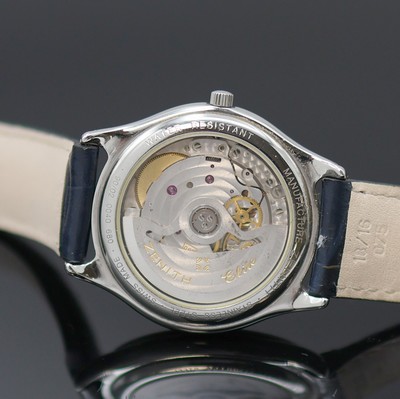 27138492c - ZENITH Elite Herrenarmbanduhr in Stahl Referenz 90/02 0040 680, Schweiz um 2000, ...