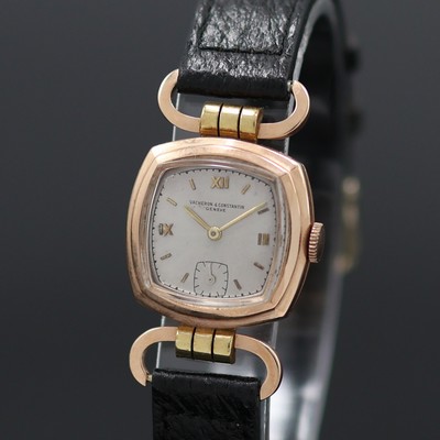 27138494a - VACHERON & CONSTANTIN unusual and rare 14k pink/yellow gold ladies wristwatch, ...
