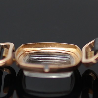 27138494f - VACHERON & CONSTANTIN unusual and rare 14k pink/yellow gold ladies wristwatch, ...