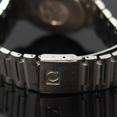27138495c - OMEGA Seamaster Dynamic in Stahl/Stahlband, Schweiz um 1985, quartz, Pult-förm. Geh. m. ...