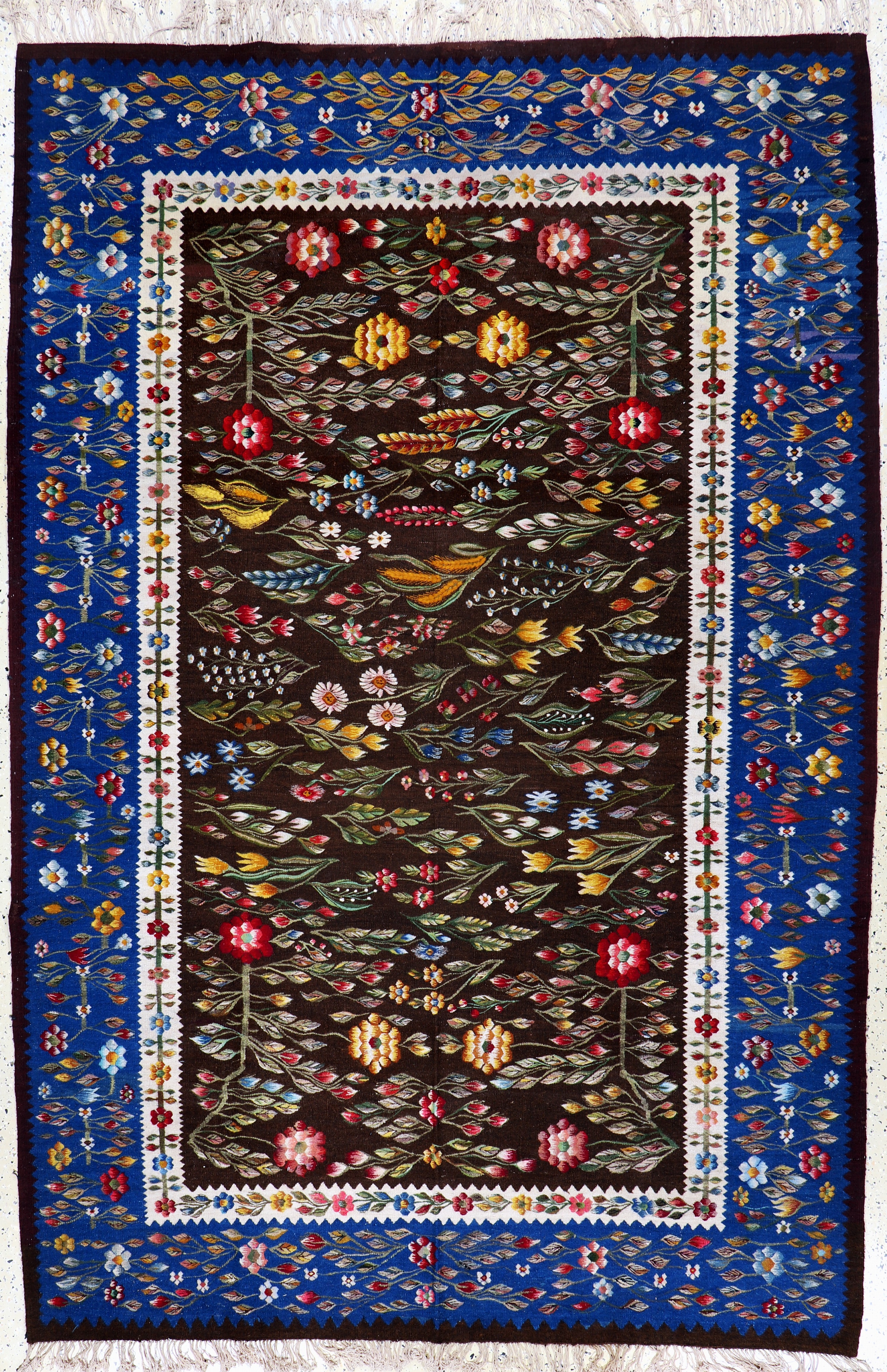 Image 27138546 - Bessarabien Kelim, Anfang 20.Jhd, Wolle aufBaumwolle, ca. 313 x 210 cm, EHZ: 2 ...