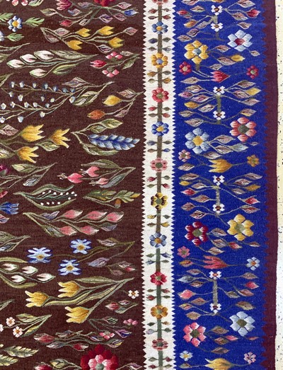 27138546d - Bessarabien Kelim, Anfang 20.Jhd, Wolle aufBaumwolle, ca. 313 x 210 cm, EHZ: 2 ...