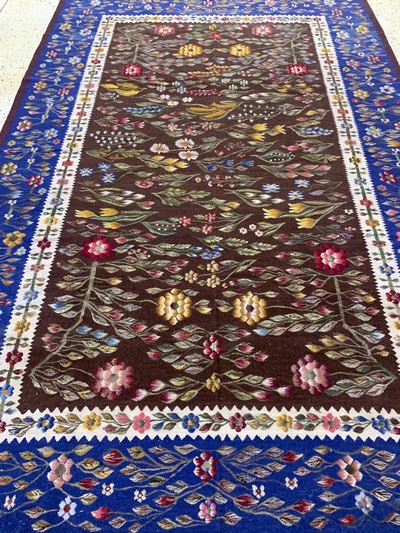 27138546g - Bessarabien Kelim, Anfang 20.Jhd, Wolle aufBaumwolle, ca. 313 x 210 cm, EHZ: 2 ...
