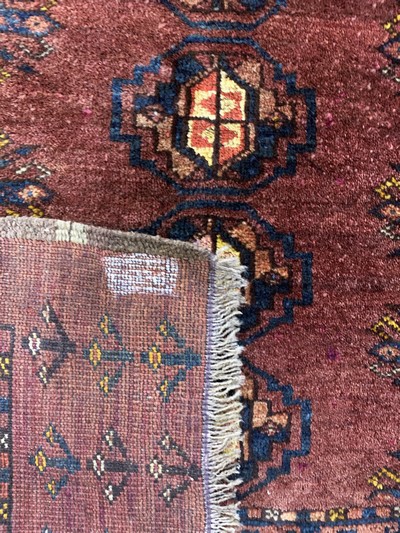 27138631a - Arabatschi Tschowal antik, Turkmenistan, 19.Jhd, Wolle auf Wolle, ca. 170 x 105 cm, ...