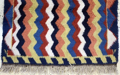 27138638c - Tülü´Schlafteppich´, Türkei, Anfang 20.Jhd,Wolle auf Wolle, ca. 193 x 137 cm, EHZ: 2 ...