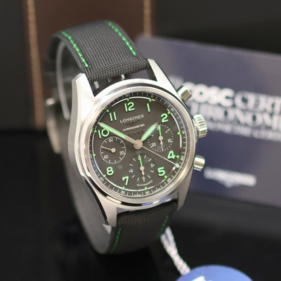 27139385b - LONGINES Spirit ungetragene Armbandchronograph Referenz L3.829.1.53.2, Automatik, ...