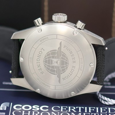 27139385e - LONGINES Spirit ungetragene Armbandchronograph Referenz L3.829.1.53.2, Automatik, ...