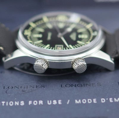 27139480d - LONGINES Legend Diver ungetragene Herrenarmbanduhr Referenz L3.774.4.50.0, Automatik, ...