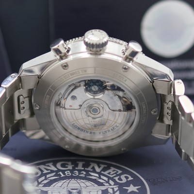 27139499e - LONGINES Spirit ungetragener Flyback- Armbandchronograph Referenz L3.821.4.53.6, beids. ...
