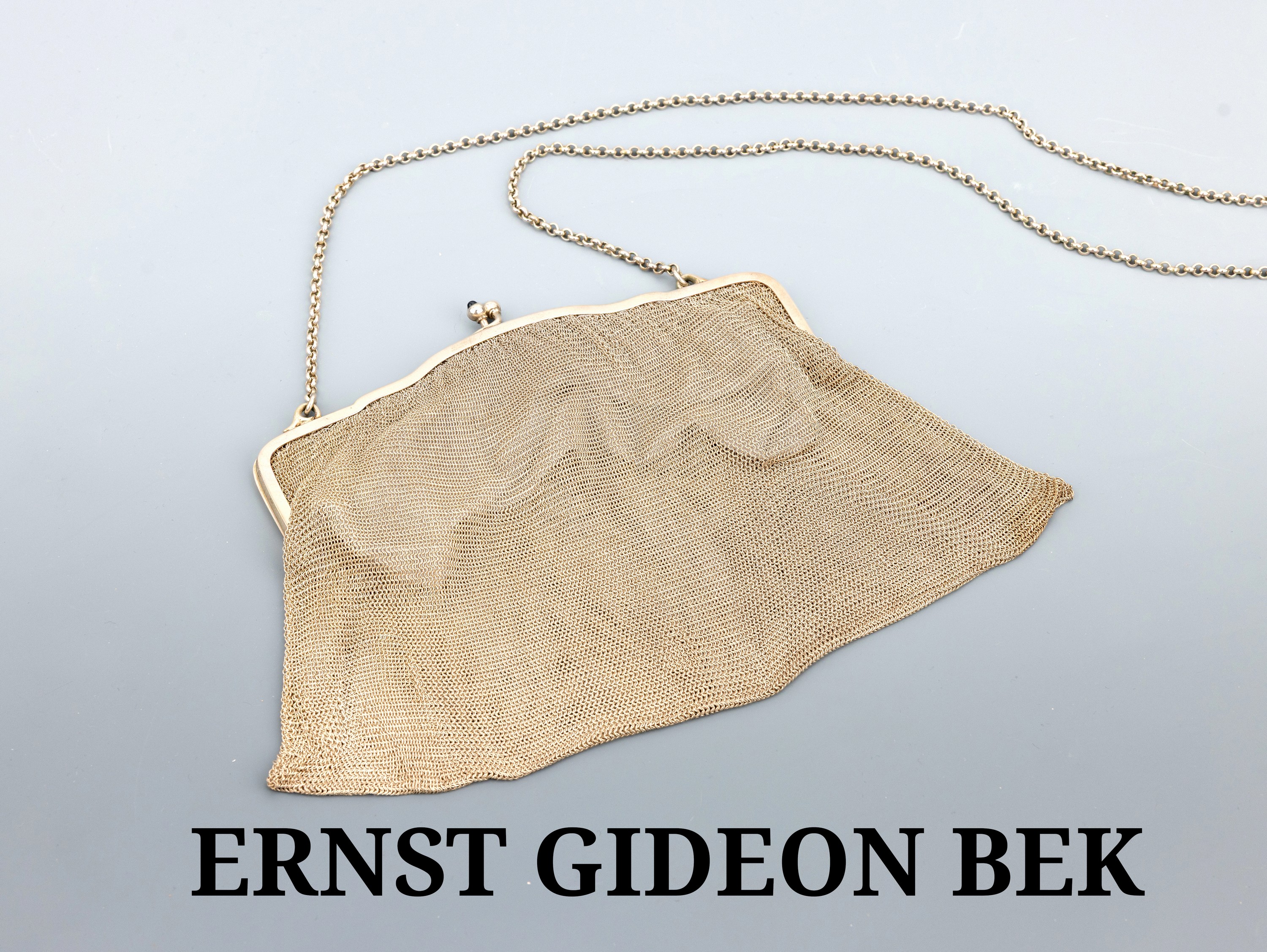 Image 27139544 - Abendtasche, deutsch, 1920er Jahre, 830er Silber, aufwendiges Ösengeflecht, schlichter ...